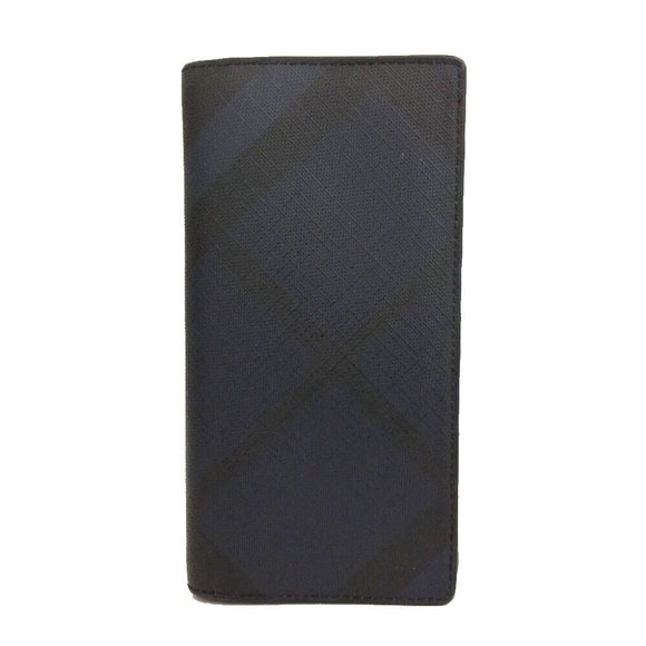 BURBERRY PVC Long Bifold Wallet /5N0419 - Picture 1 of 8